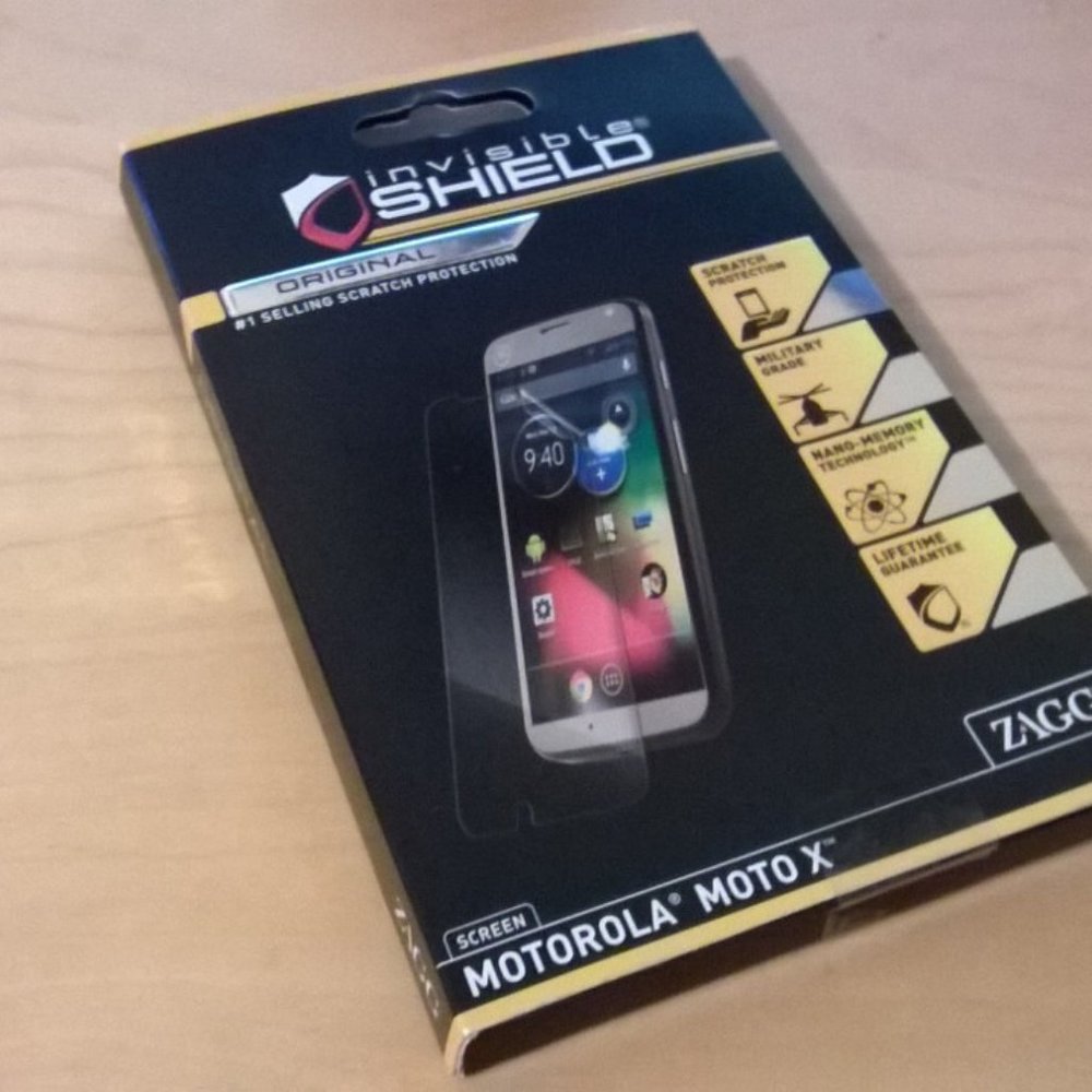 Zagg Invisible Shield Screen Protector Motorola Mo